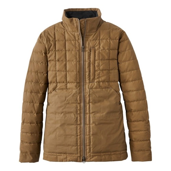 L.L. Bean Jackets & Blazers - L.L.Bean Upcountry Waxed Cotton Down Jacket Women's 1X NWT British Millerain
